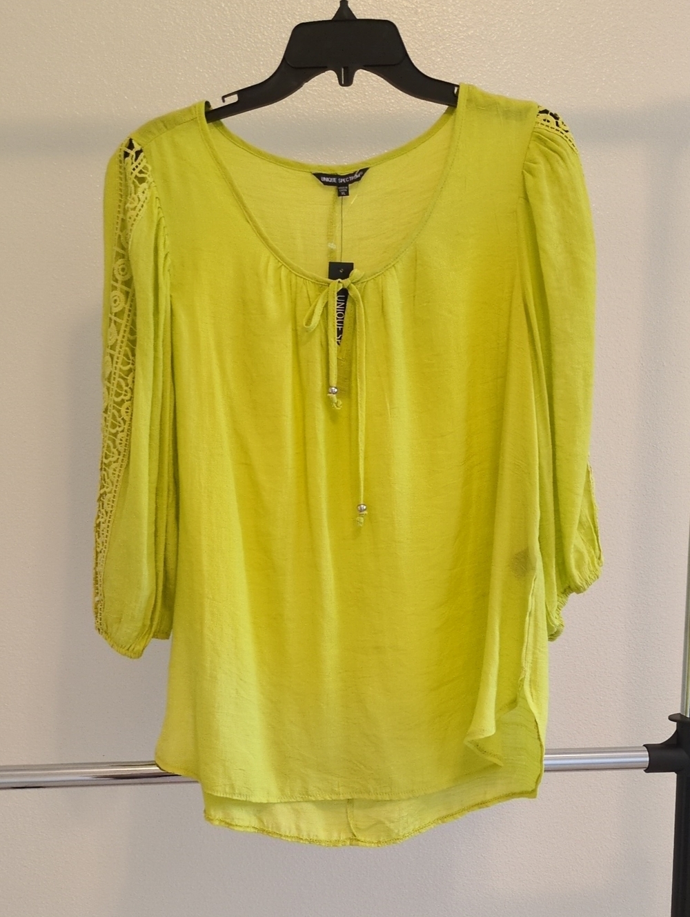 Lime Green Women's Blouse